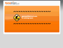 Tablet Screenshot of georgedigweed.com